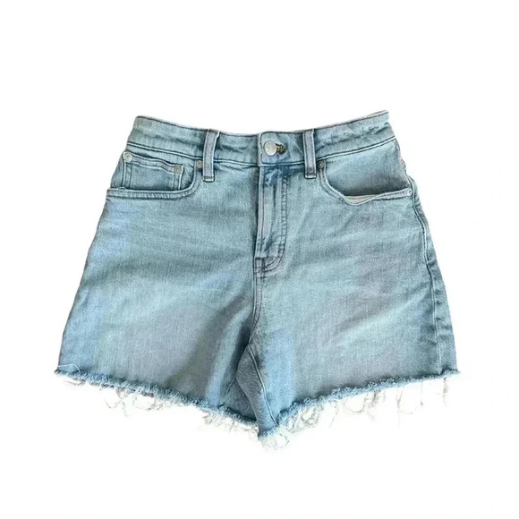 NWT Madewell The Curvy Perfect Vintage Mid-Length Jean Short Size 24 - Picture 2 of 8